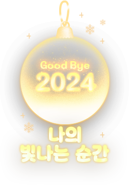 goodbye 2024 나의 빛나는 순간